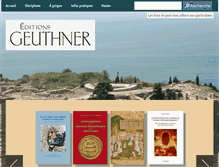 Tablet Screenshot of geuthner.com